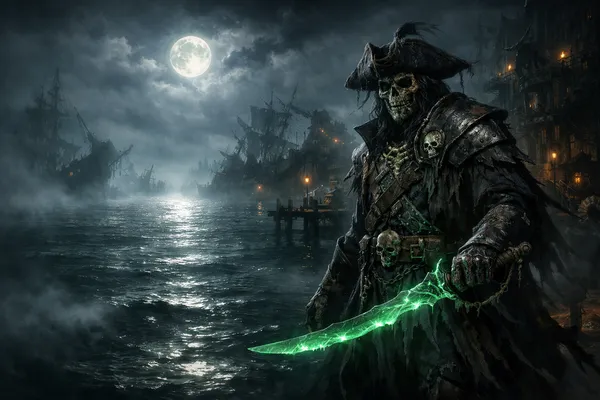 Gem Guardians Slot Game: Gravewake Pirate - Undead Adventures